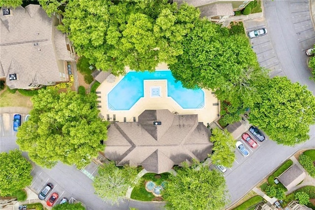 539 Mcgill Park Ave NE, Atlanta, GA 30312 - drone / aerial view of a pool area