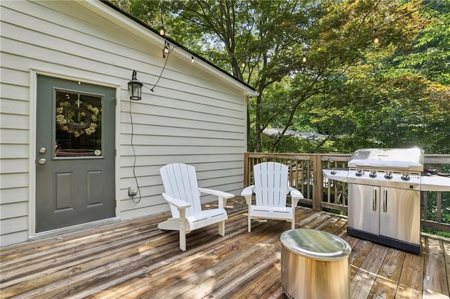 1600 Belle Isle Cir NE, Atlanta, GA 30329 - deck with grilling area