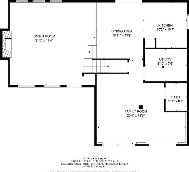 5383 Forest E Ln, Stone Mountain, GA 30088 - view of home floor plan