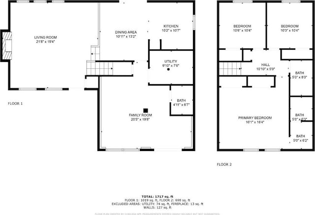 5383 Forest E Ln, Stone Mountain, GA 30088 - view of floor plan / room layout