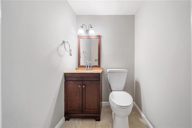 2941 Foothill Trl, Marietta, GA 30066 - half bathroom with vanity and toilet