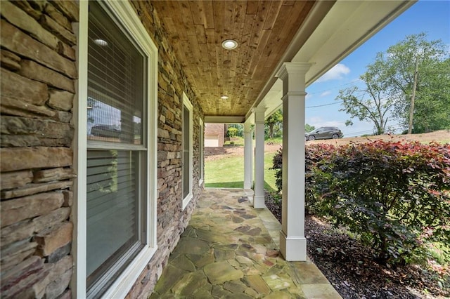 2941 Foothill Trl, Marietta, GA 30066 - view of covered porch