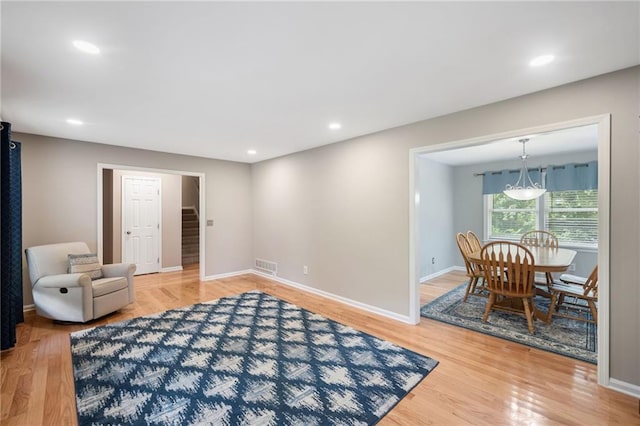 2941 Foothill Trl, Marietta, GA 30066 - living area with light wood-type flooring and recessed lighting