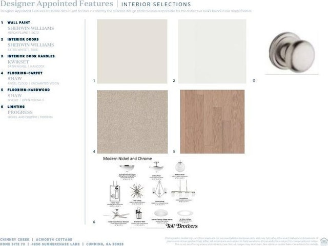view of miscellaneous listing collateral