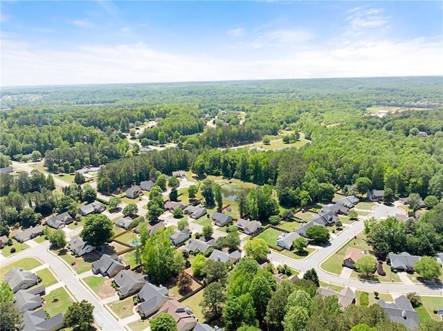 1338 Jefferson Station Rd, Jefferson, GA 30549 - bird's eye view featuring a wooded view