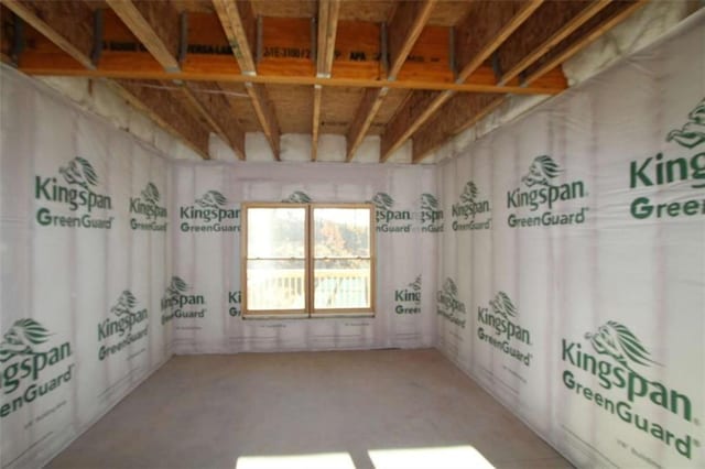 view of empty room