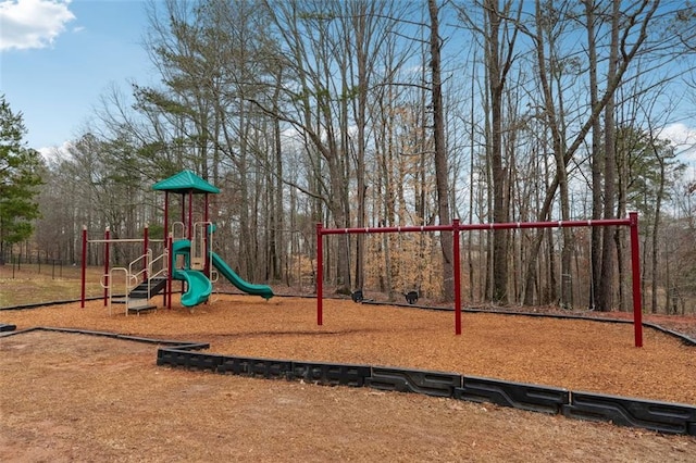 view of communal playground