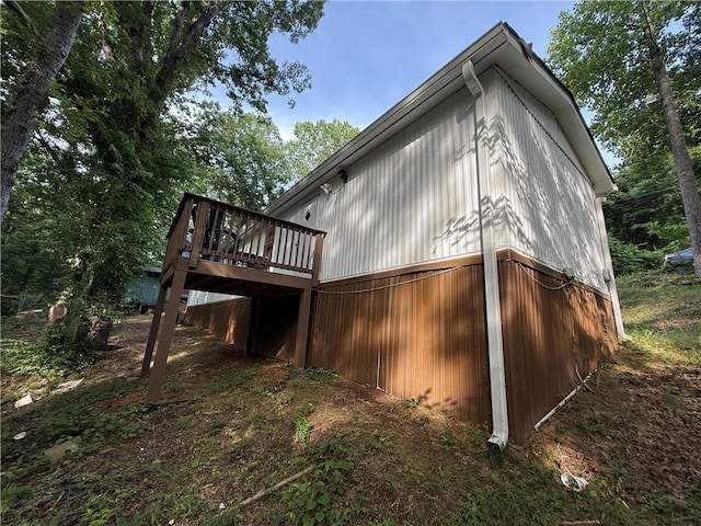 5610 Kegs Cir, Oakwood, GA 30566 - rear view of property featuring a deck