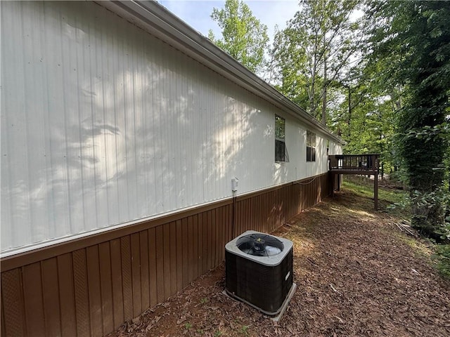5610 Kegs Cir, Oakwood, GA 30566 - view of property exterior with cooling unit and a deck