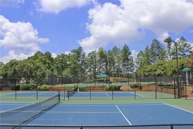 515 Old Chartwell Xing, Alpharetta, GA 30022 - view of tennis court featuring community basketball court