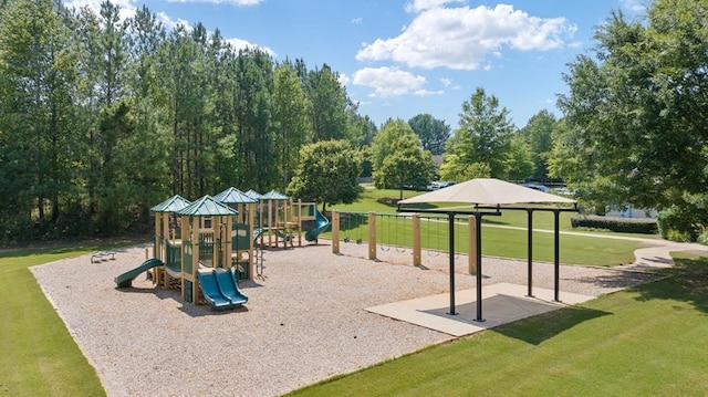 366 Lost Creek Blvd, Dallas, GA 30132 - community jungle gym featuring a yard