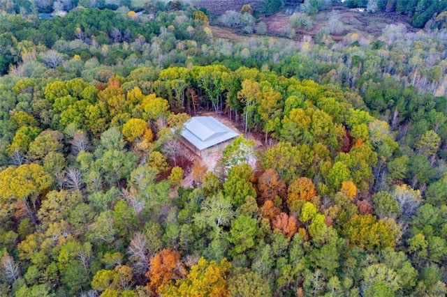 2125 Mccollum Church Rd, Lineville, AL 36266 - aerial overview of property's location with a forest