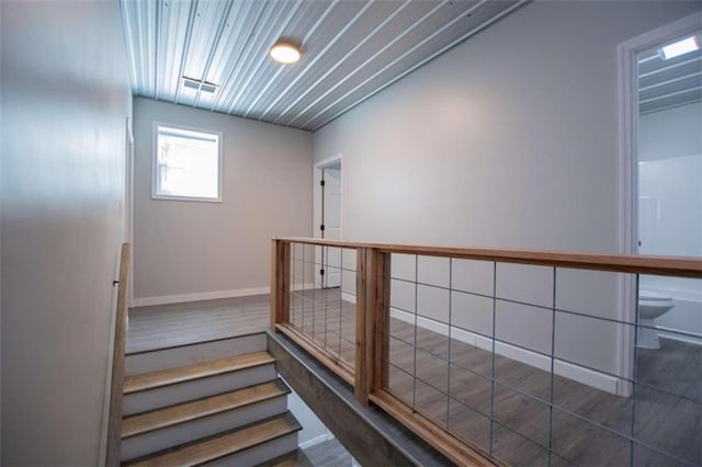 2125 Mccollum Church Rd, Lineville, AL 36266 - stairway with baseboards