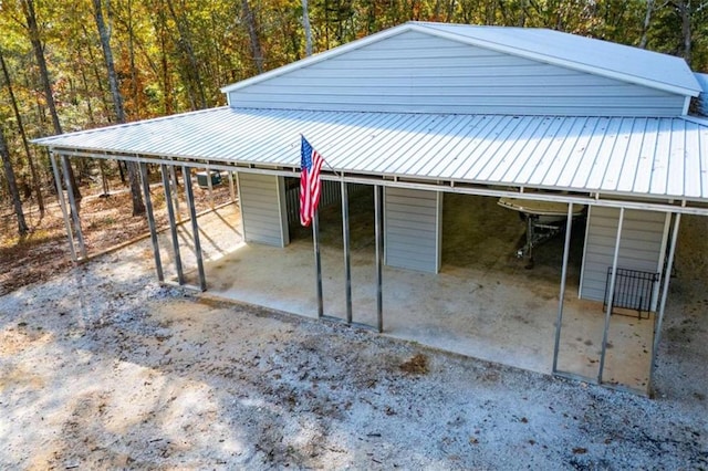 2125 Mccollum Church Rd, Lineville, AL 36266 - view of outdoor structure featuring a carport