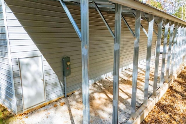 2125 Mccollum Church Rd, Lineville, AL 36266 - exterior view of electric meter