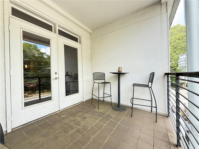 3655 Peachtree Rd NE Unit 304, Atlanta, GA 30319 - balcony featuring french doors