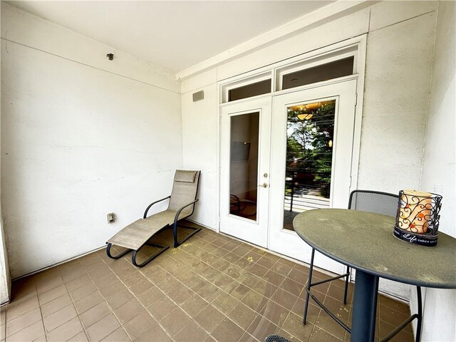 3655 Peachtree Rd NE Unit 304, Atlanta, GA 30319 - view of patio / terrace with french doors