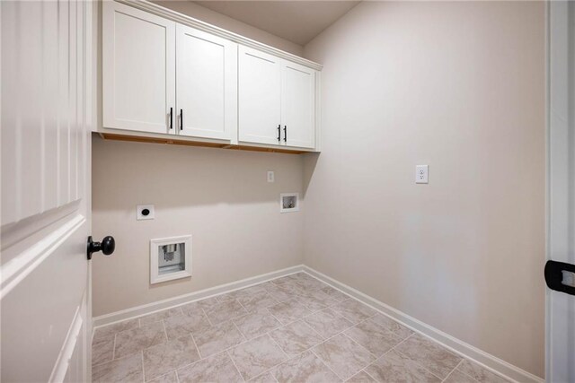 106 Harmony Farms Orch, Eatonton, GA 31024 - laundry area featuring cabinets, hookup for a washing machine, and hookup for an electric dryer