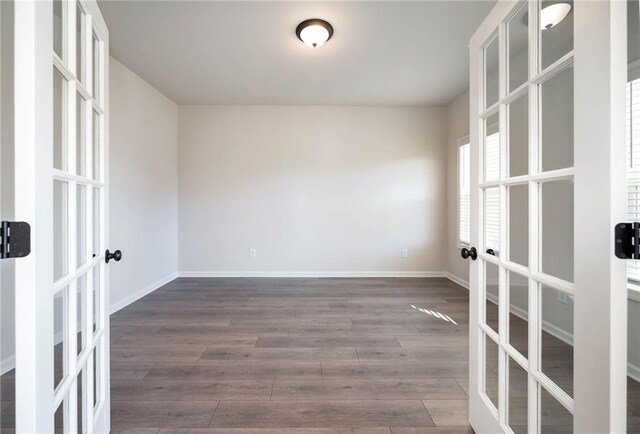 106 Harmony Farms Orch, Eatonton, GA 31024 - unfurnished room featuring french doors, hardwood / wood-style floors, and plenty of natural light