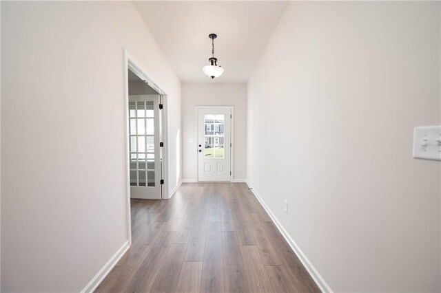 106 Harmony Farms Orch, Eatonton, GA 31024 - doorway to outside featuring hardwood / wood-style flooring