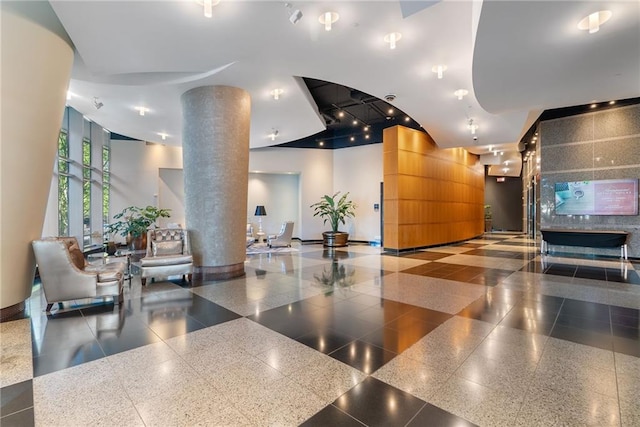 view of community lobby