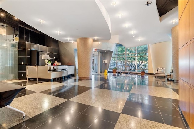 view of community lobby