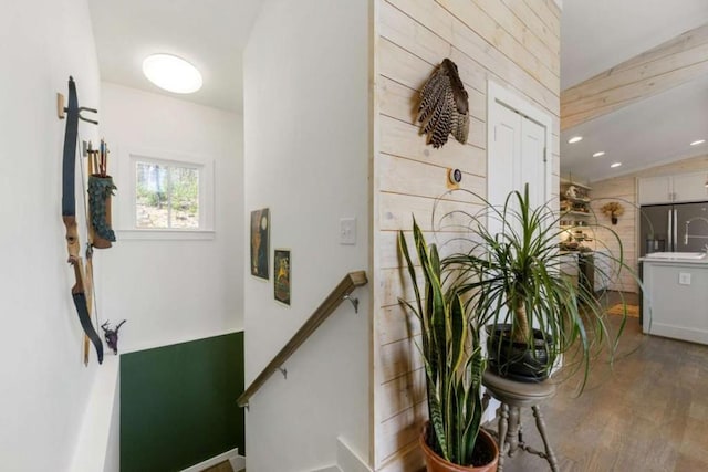 124 Nichols Branch Ln, Clayton, GA 30525 - corridor featuring wood finished floors