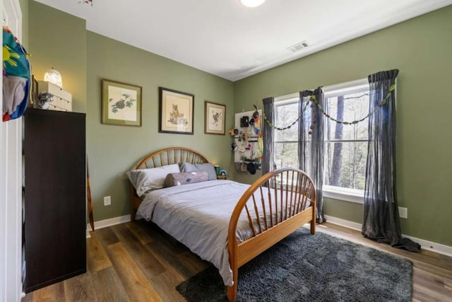 124 Nichols Branch Ln, Clayton, GA 30525 - bedroom with wood finished floors and baseboards