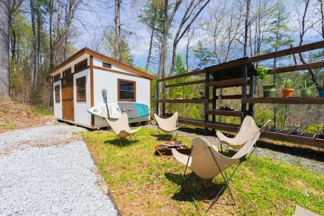 124 Nichols Branch Ln, Clayton, GA 30525 - view of outdoor structure featuring an outdoor structure