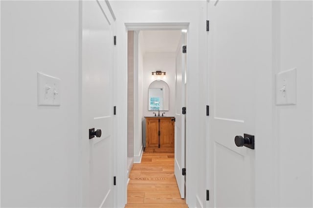 102-A S Cay Dr, Milledgeville, GA 31061 - hallway with light wood finished floors