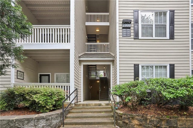 view of entrance to property