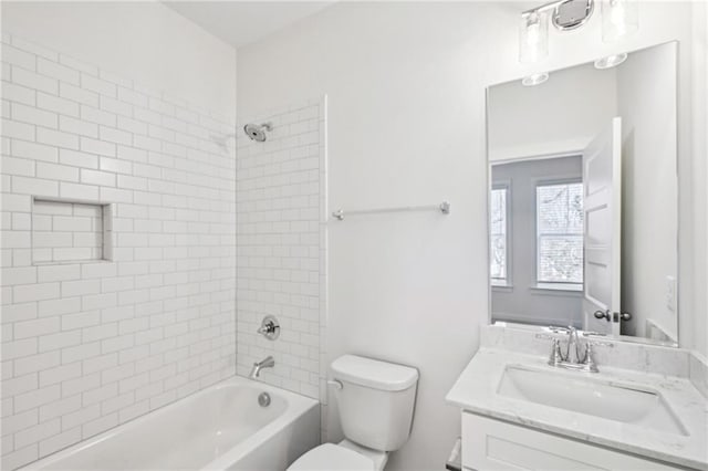 1095 Tucker Ave Unit 207, Atlanta, GA 30310 - full bath featuring vanity, shower / tub combination, and toilet
