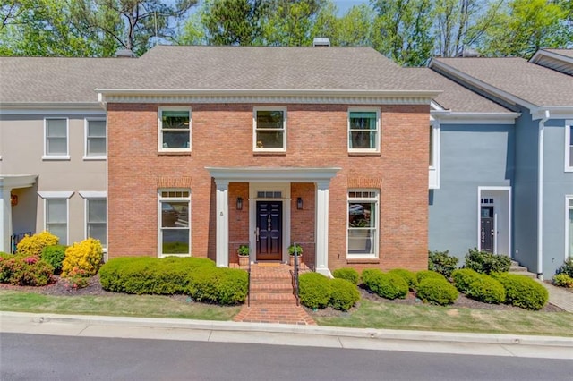 1038 Huntcliff, Atlanta, GA 30350 - view of front of property featuring brick siding