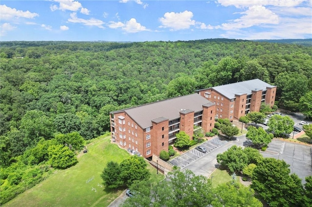 3330 Overland Dr, Roswell, GA 30075 - drone / aerial view of a forest and apartment complex / building