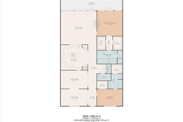 3330 Overland Dr, Roswell, GA 30075 - floor plan / room layout