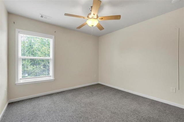 213 Roseman Way, Woodstock, GA 30188 - carpeted spare room featuring plenty of natural light and a ceiling fan