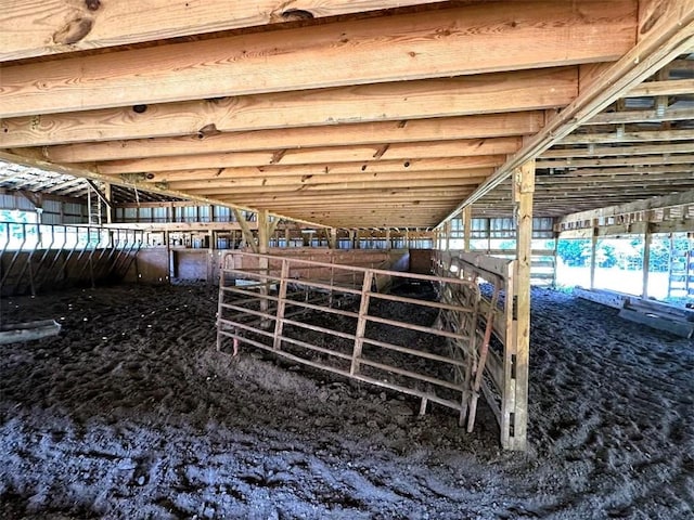 view of stable