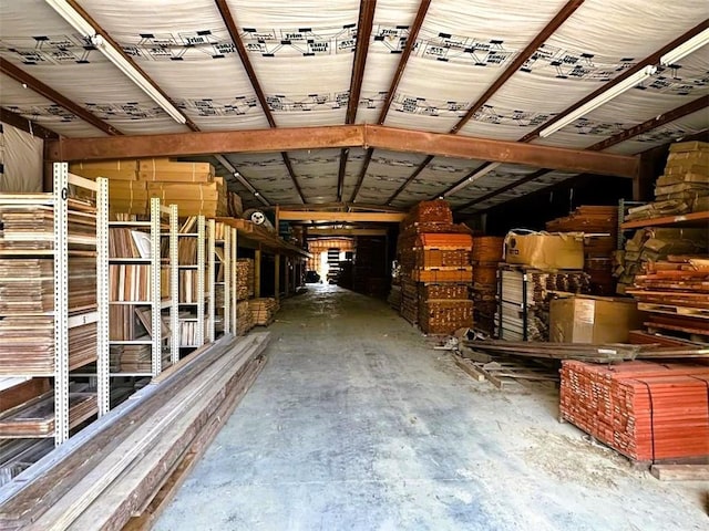 view of horse barn
