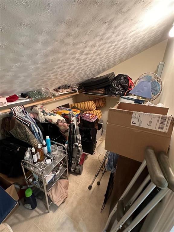 view of storage room