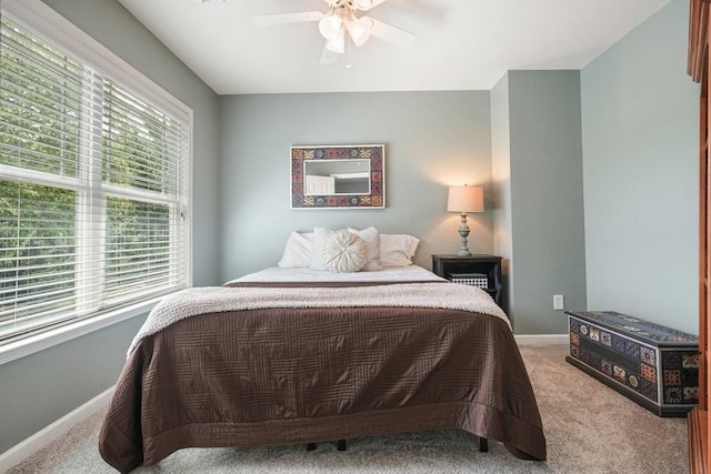 4003 Coachman Ct, Cumming, GA 30040 - carpeted bedroom with baseboards and ceiling fan