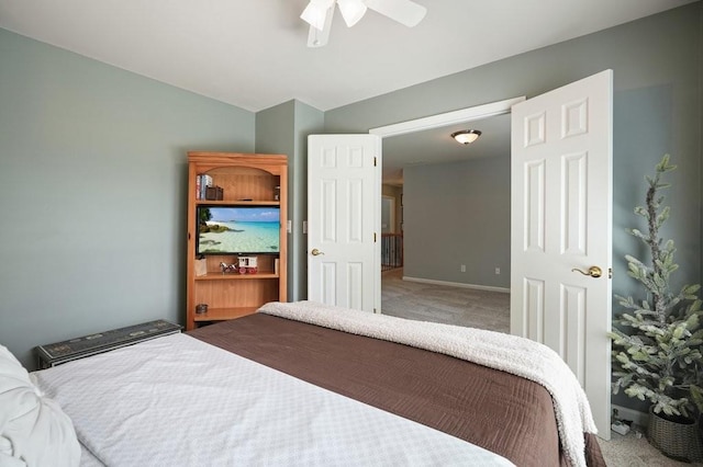 4003 Coachman Ct, Cumming, GA 30040 - bedroom with carpet and ceiling fan