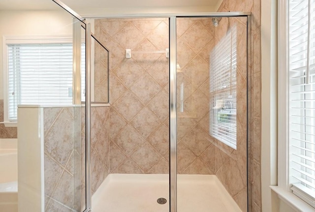 4003 Coachman Ct, Cumming, GA 30040 - full bath featuring a shower stall and a garden tub