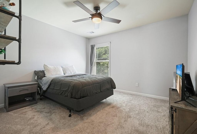 4003 Coachman Ct, Cumming, GA 30040 - carpeted bedroom featuring baseboards and ceiling fan