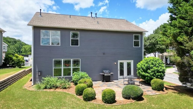 4003 Coachman Ct, Cumming, GA 30040 - rear view of property with a patio area