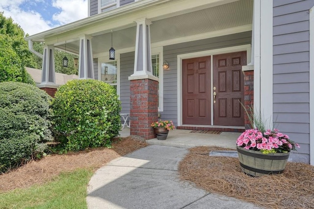 4003 Coachman Ct, Cumming, GA 30040 - entrance to property featuring covered porch