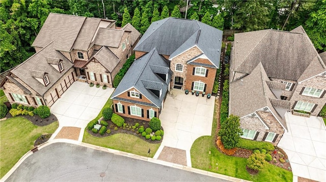 1250 Atherton Park, Roswell, GA 30076 - aerial view of property and surrounding area