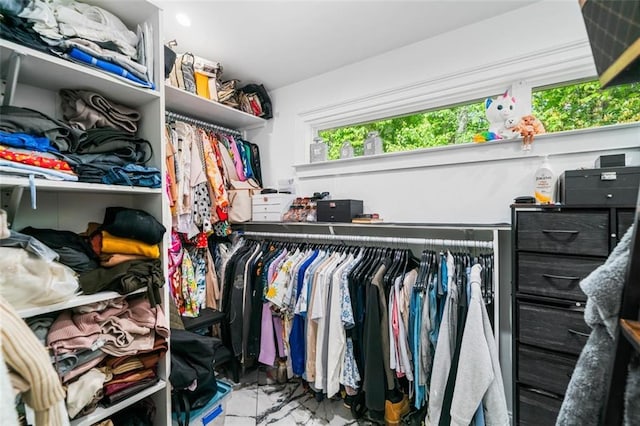 view of spacious closet