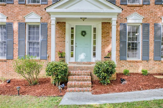 4635 Walden Trce, Peachtree Corners, GA 30092 - view of exterior entry featuring brick siding