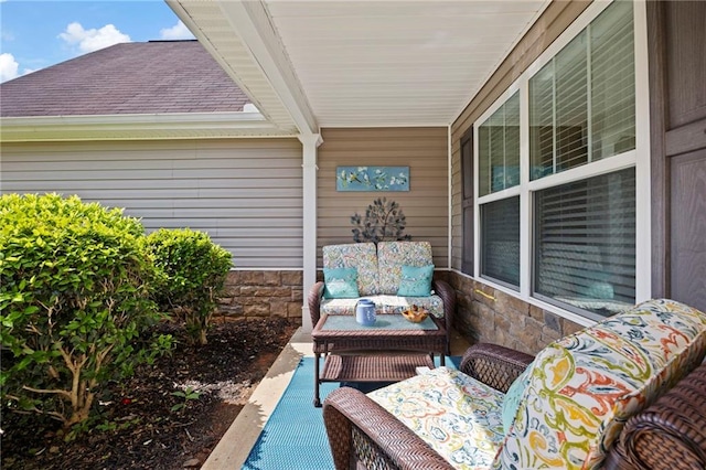 102 Autumn Brooke Trl, Dallas, GA 30157 - view of patio / terrace featuring covered porch