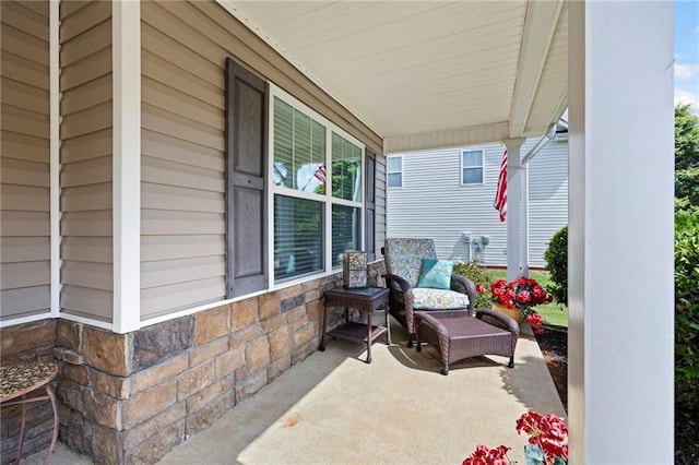 102 Autumn Brooke Trl, Dallas, GA 30157 - view of patio featuring a porch